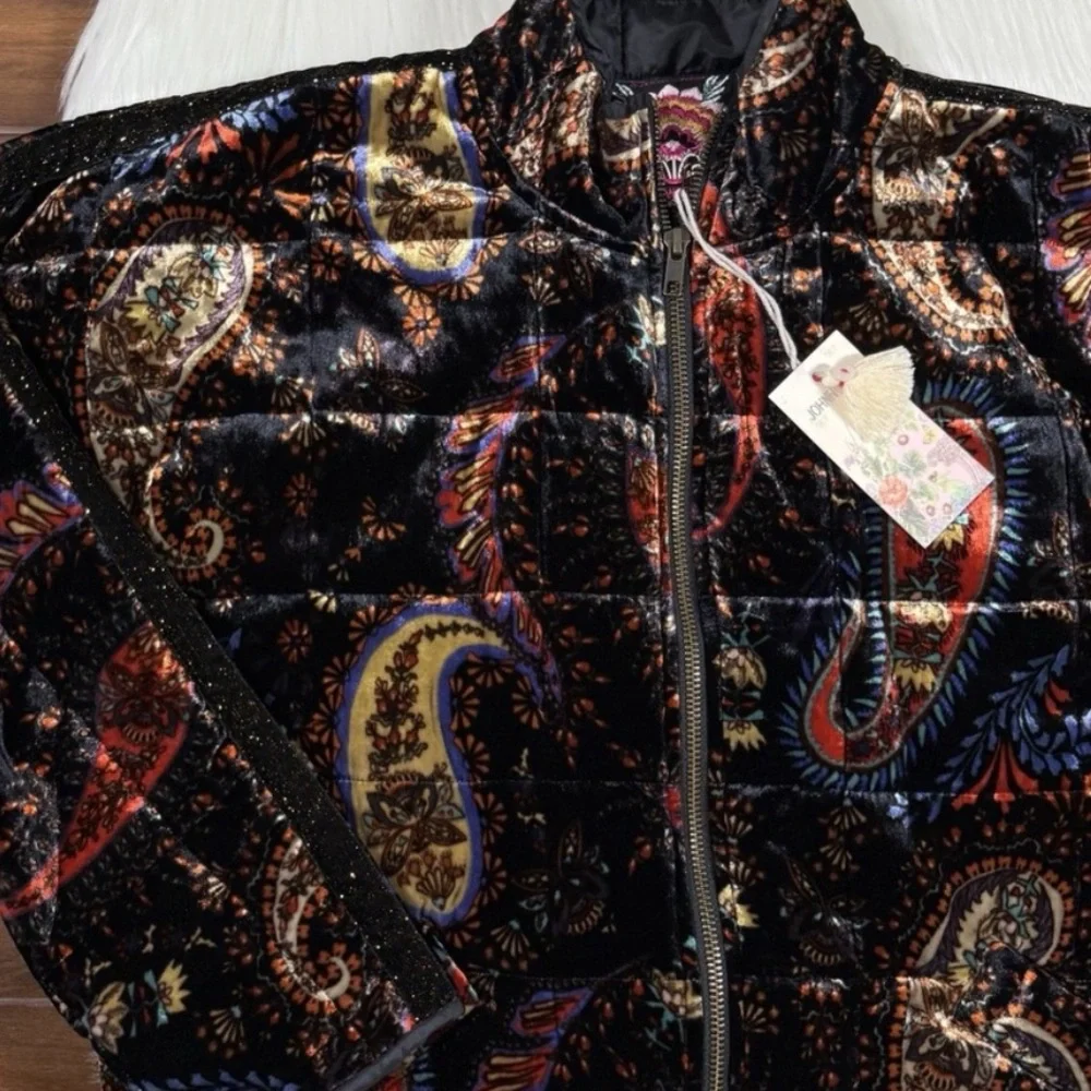 Sezana silk blend Dolman Quilted Jacket NWT